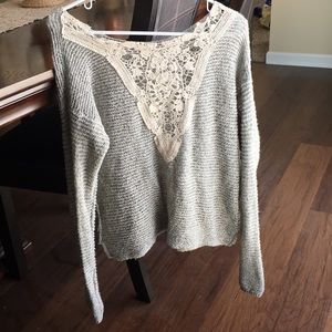 Hollister Gray Sweater